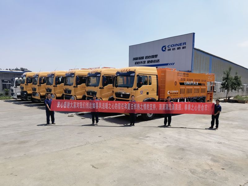 稀漿封層車微表處施工